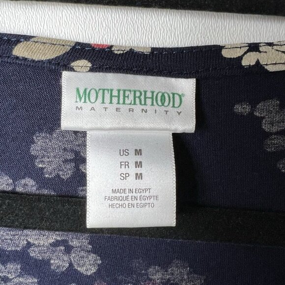 Lot Of 2 Motherhood Maternity Floral Tops Women’s Size Medium - Picture 12 of 14